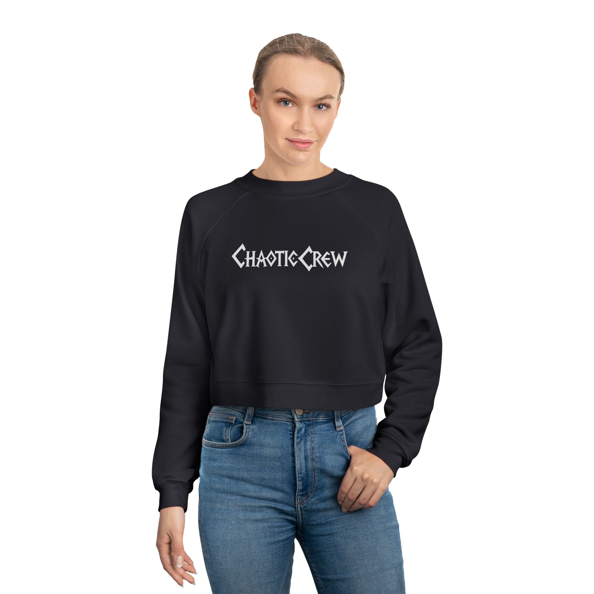 Chaotic Crew Cropped Pullover